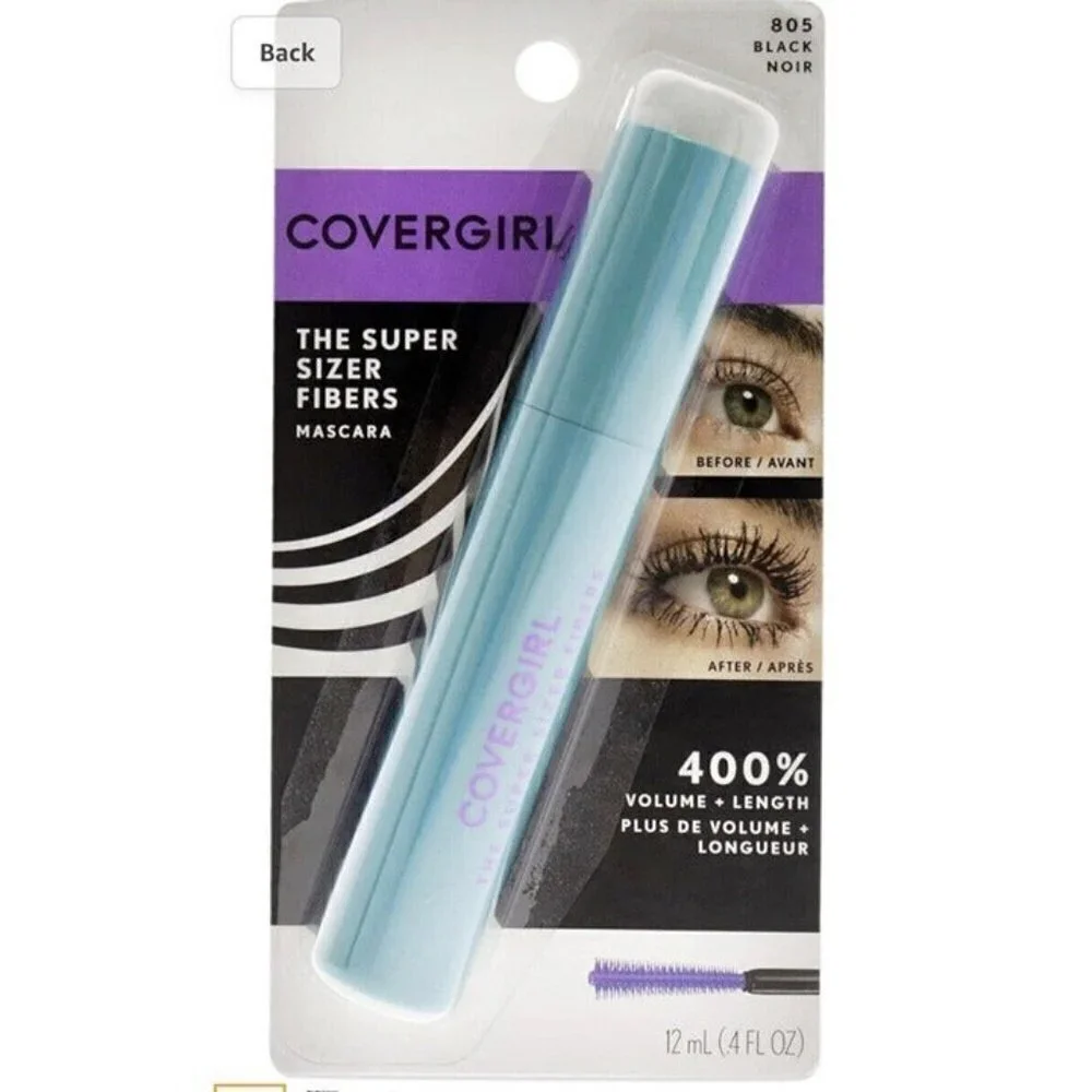 COVERGIRL The SUPER SIZER FIBERS Mascara VERY BLACK #800